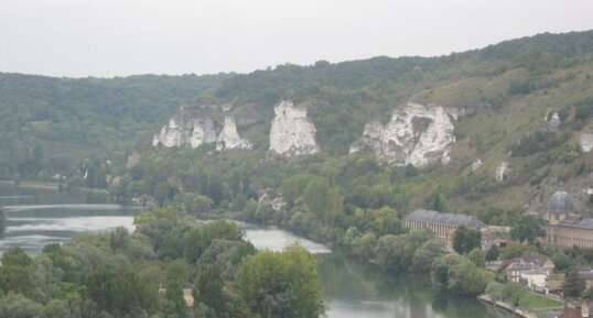 Falaises de Craie à Silex, Les Andelys