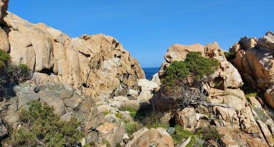 Corse - Campomoro - Canusellu - Granite Leucocrate
