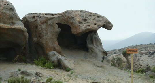 Parc zoologique de pierre (arène granitique)