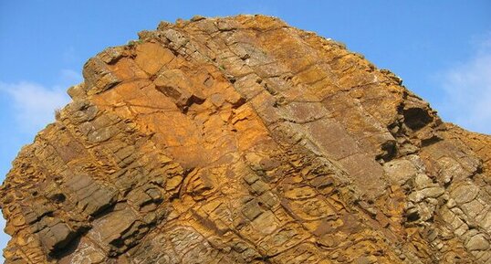 Falaise de la pointe de Kerdra