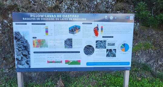 Corse - Castifao - Piana - Pillow Lavas