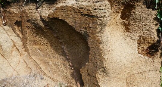 Granite altéré de Flamanville