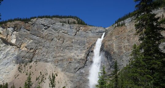 Takakkaw Falls.