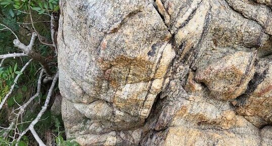 Corse - Ajaccio - Punta Alta - Gneiss