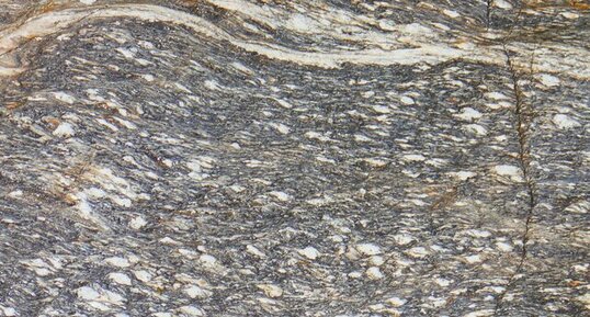 Gneiss œillé dans les gorges de l'Héric