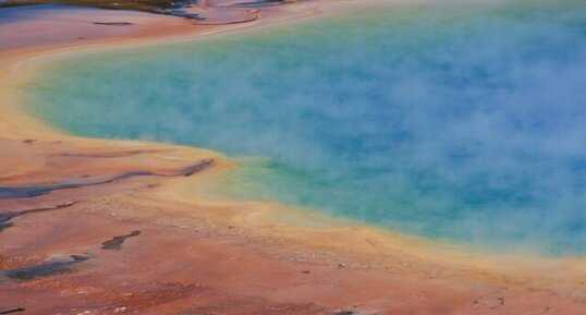 Source hydrothermal du grand prismatic, Yellowstone N.P.