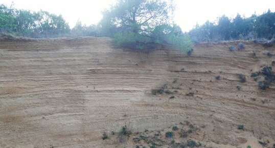 Alluvions quaternaires entre Assignan et Saint-Jean-en-Minervois