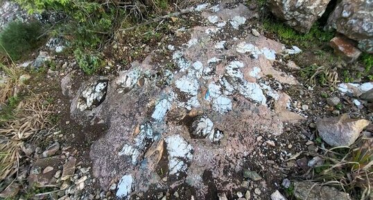 Pegmatites décimétriques
