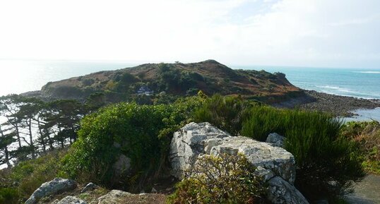 Granite de la pointe de Bihic.