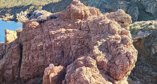 Corse - Cargèse - Golfe de Topiti - Serpentine & Rhyolite Alcaline