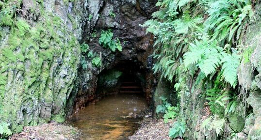 Galerie des charioteurs - Mine Locmaria-Berrien