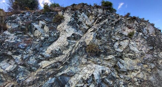 Corse - Lugo di Nazza - Serpentinites