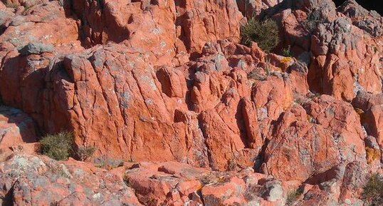 Corse - Piana - Capu Rossu - Granite Alcalin