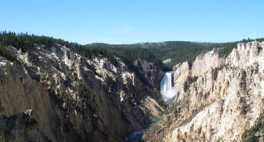 Grand Canyon de Yellowstone (et Lower Falls)
