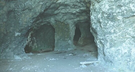 carrière souterraine de gypse