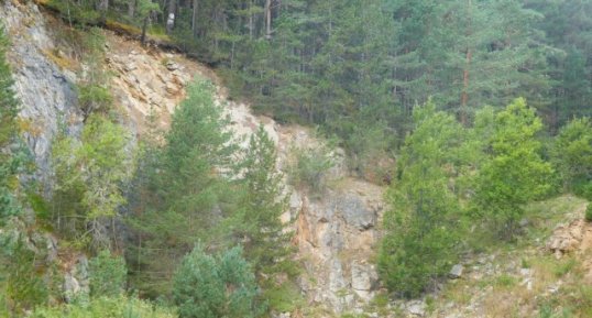 Carrière de marbre de la grotte de Fontrabiouse
