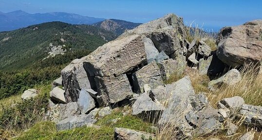 Corse - Vivario - Bocca Palmente - Granodiorite