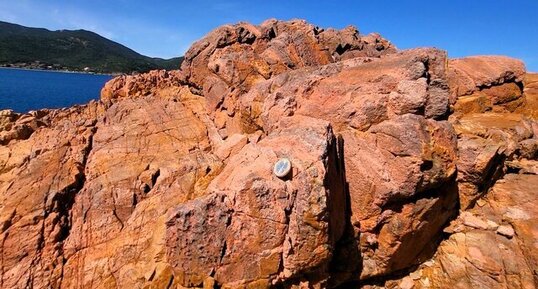 Rhyolite ignimbrite