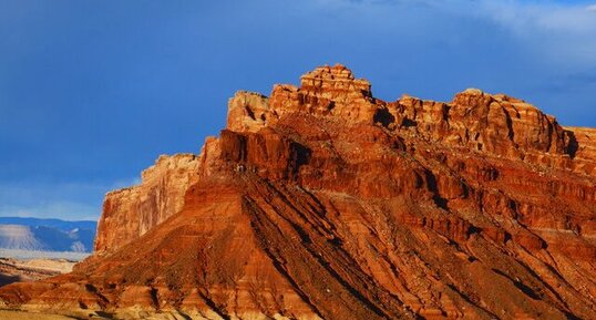 Grès oxydés, Escarpement de San Rafael, Utah