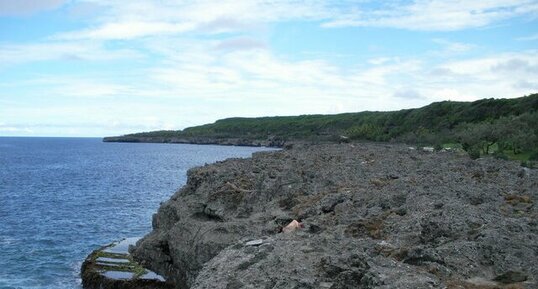 Falaise de corail ?