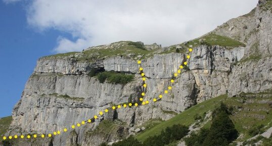 Failles normales, cirque de la charbonnière