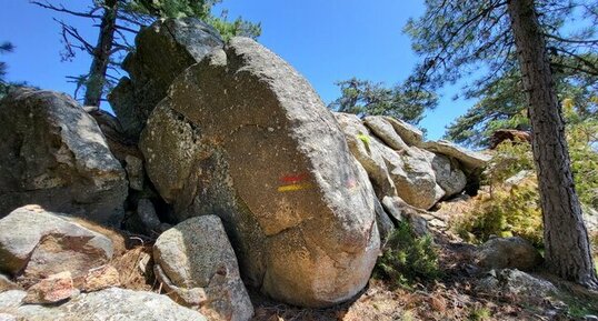 Corse - Ghisoni - Punta Chiova - Granite Alcalin