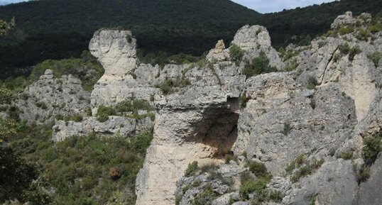 Dolomie du cirque de Mourèze