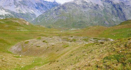 Glacier rocheux du Plan du Lac (Vanoise)