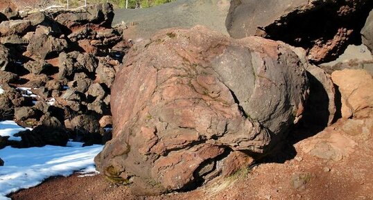 Grosse bombe volcanique