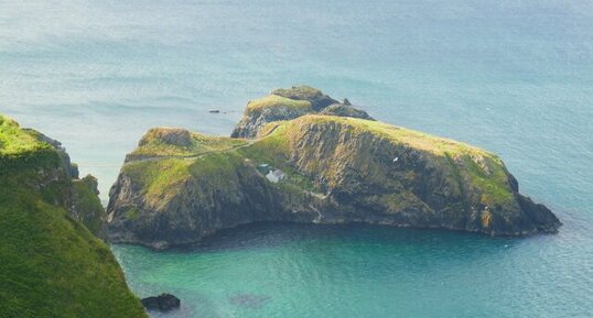Ancien évent volcanique de Carrickarade.