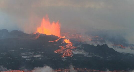 Bárðarbunga - Fissure éruptive