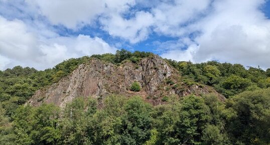 Discordance Paléozoïque/Briovérien du Rocher d'Uzel