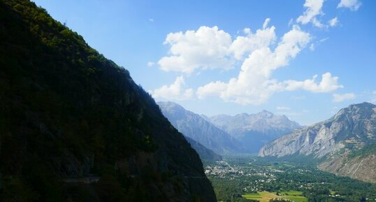 Plaine de l'Oisans.