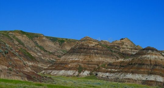 Badlands de la Red Dear River