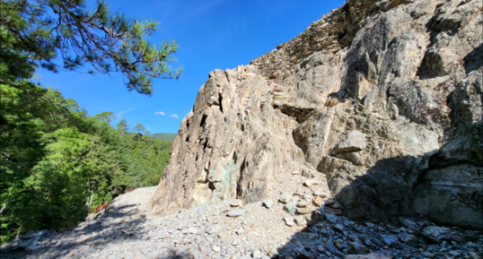 Corse - Ghisoni - Mine de La Finosa