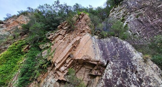 Corse - Arbori - Mercolaccia - Gneiss Anatectique