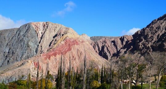 Quebrada del Toro, Argentine. Faille du COT