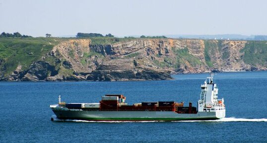 îlot des capucins, face Nord-Ouest