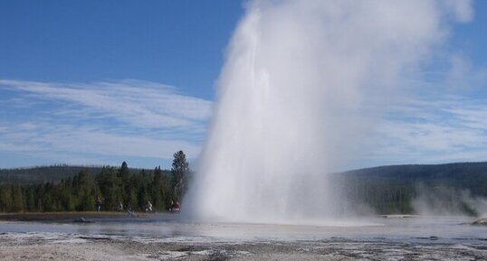 Geysers d'Upper Basin, Yellowstone