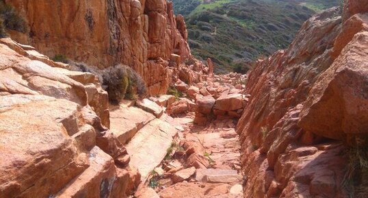 Corse - Piana - Capu Rossu - Granite Alcalin