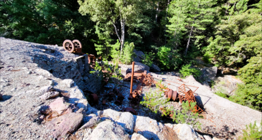Corse - Ghisoni - Mine de La Finosa