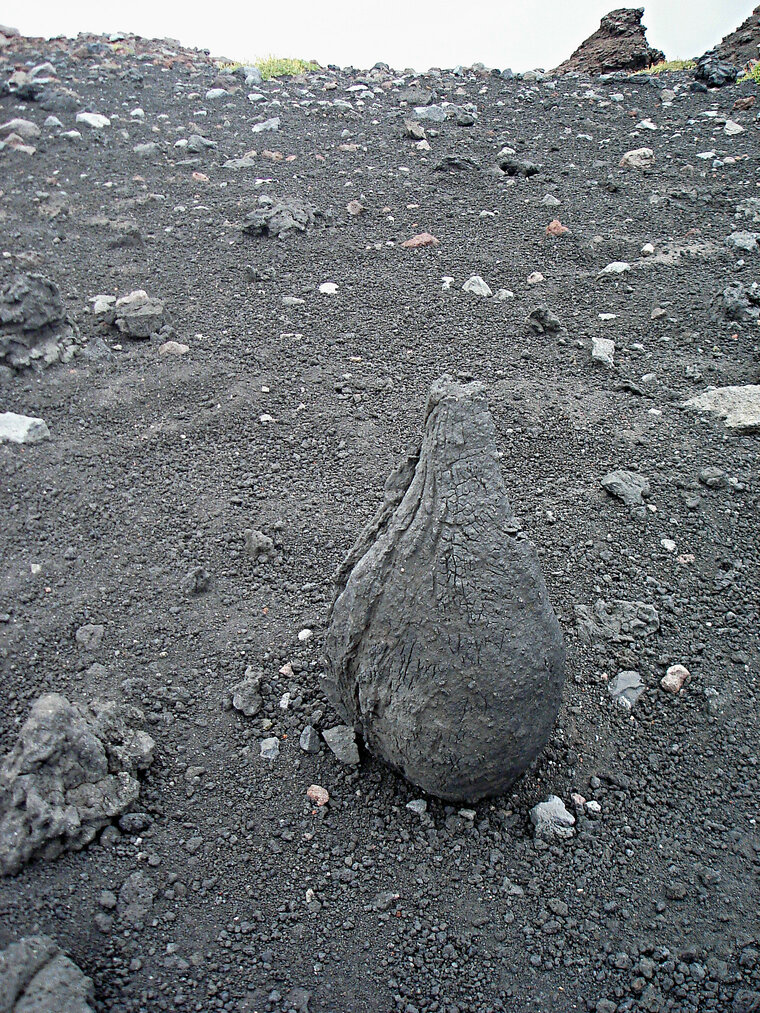 Bombe volcanique etna