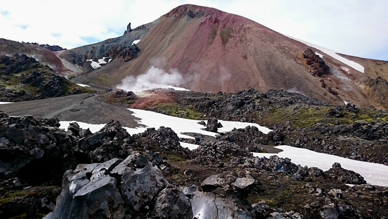 Landmannalaugar volcan Brennisteinsalda