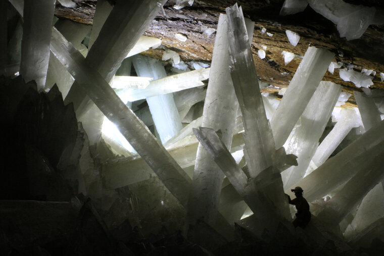 Cristales cueva de Naica